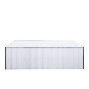 Garage in Metallo 30FT X 40FT, Altezza 11FT, Doppie Porte Frontali, Punto Alto 17FT, 1260 Sq Ft, per Carport, Officina, Casetta di Deposito TMG MS3040 - Product Image 4