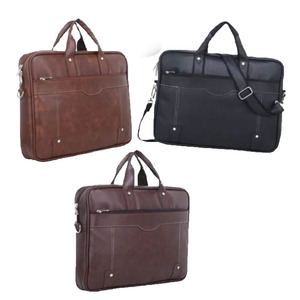 Organizador/Planificador Multifuncional de Cuero Premium Liviya, Opción de Logotipo Personalizado, para Oficina, Viajes, Trabajo, Elegante Grabado en Negro - Product Image 3