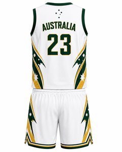 Ensemble de maillots de basket-ball personnalisés pour hommes, uniforme de basket-ball sublimé, tenue de sport sans manches, kit d'entraînement avec shorts - Product Image 4