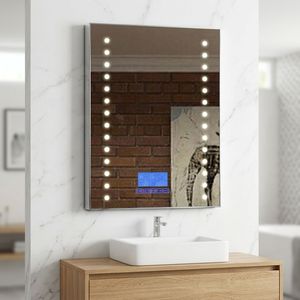 Daystar Trade LED Vanity Makeup <b>Mirror</b> Bright Bulb <b>Lighting</b> Wall-Mounted Touch Switch Modern Design for Bar Mitzvah Precise - Product Image 4