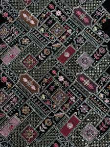 Tela de Terciopelo con Lentejuelas Bordadas de Lujo para Vestidos de Noche Elegantes, Vestidos de Novia, Vestidos para Eventos Especiales, Bolsos y Carpas - Product Image 4