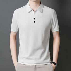 เสื้อยืดผู้ชาย ปักลาย พิมพ์ลาย เรียบง่าย สบายๆ เสื้อกอล์ฟ รับสกรีนโลโก้ - Product Image 5