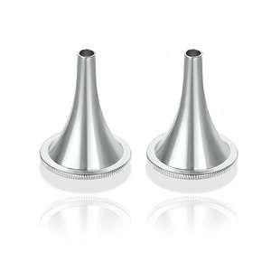 Spéculum auriculaire manuel Gruber, instrument ovale chirurgical ORL vétérinaire, otoscope pour examen clinique et diagnostic médical en acier inoxydable - Product Image 2