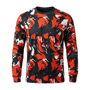 เสื้อยืดผ้าแคนวาสลายดอกไม้สำหรับฝึกยุทธวิธีกลางแจ้งฤดูร้อนแบบยูนิเซ็กซ์ - Product Image 3