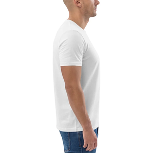 เสื้อยืดพิมพ์ลายตามสั่ง ไซส์ US ผลิตจากผ้าโพลีเอสเตอร์/คอตตอน ทอแบบพิเศษ สำหรับผู้ชาย ได้รับการรับรองเป็นมิตรกับสิ่งแวดล้อม ทรงเข้ารูป แห้งเร็ว แขนสั้น ด้านหน้า - Product Image 2