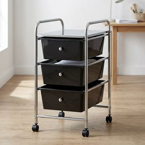 MIT DIY Home Storage Furniture Wholesale EBay Storage <b>Rack</b> with Metal Drawers Made in Taiwan - Product Image 2