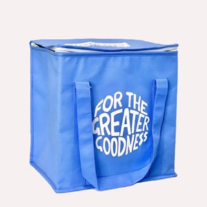 กระเป๋าเก็บความเย็นแบบใช้ซ้ำได้ ผลิตจากผ้าไม่ถักทอ PP เป็นมิตรกับสิ่งแวดล้อม สำหรับใส่อาหารกลางวัน  แบบกันน้ำ ใช้แล้วทิ้ง ผลิตในเวียดนาม ขายดี - Product Image 4