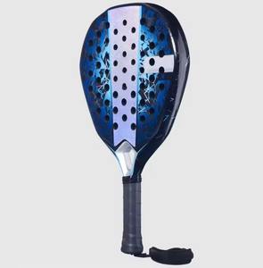 Raquettes de paddle en carbone personnalisées avec logo, faible MOQ, forme sur mesure, durables, légères, antidérapantes, professionnelles, pour entraînement sportif extérieur intermédiaire - Product Image 6