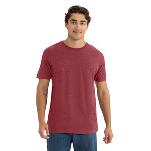 Camiseta Next Level Premium Ajustada de Cuello Redondo en Negro, Tejido CVC, Material de Poliéster y Algodón Anillado, Personalizable, Nueva Llegada - Product Image 3