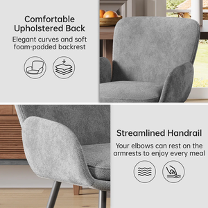 Chaise de salle à manger au design unique et élégant OEM, mobilier de salle à manger contemporain du Vietnam, MD05 - Product Image 2