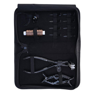 Meilleur Kit d'Outils Professionnels pour Extensions de Cheveux : Pince à Bandes, Aiguille Courbe pour Perruques, Acier Inoxydable Qualité Salon, pour Coiffure et Séparation - Product Image 5