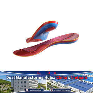 Fabricant chinois de semelles orthopédiques avec soutien de la voûte plantaire et de la métatarse pour pieds plats sévères - Product Image 1