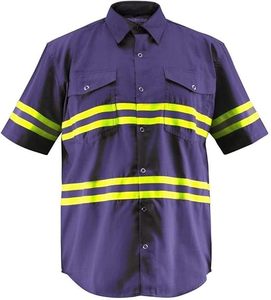 Camisa de Seguridad de Alta Visibilidad Premium para Hombre - Manga Corta - Product Image 6