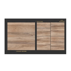 Carreaux modernes en porcelaine finition bois pour salon et bureau 800X800 cm et 80X80mm Carreaux de sol et de mur vitrifiés numériques - Product Image 1