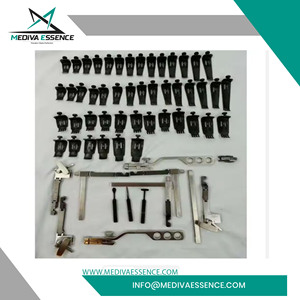 Juego de Retractores Lumbares Manuales de Primera Calidad, Clase I, Sistema de Cinturón Negro, Acero Inoxidable, Cirugía Veterinaria, Reutilizable, CE - Product Image 5