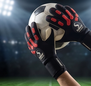 Gants d'entraînement SUBHAY pour gardiens de but de football, antidérapants, en PU résistant à l'usure, pour une préhension puissante, équipement de protection sportif - Product Image 5