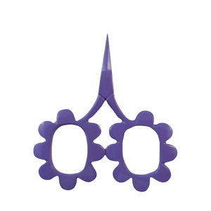 Ciseaux à broder de haute qualité Flower Power, en acier inoxydable, pointe fine, coupe précise pour la couture, l'artisanat et les tailleurs - Product Image 1