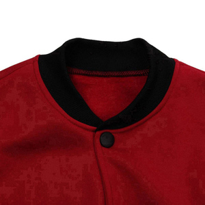 เสื้อแจ็คเก็ตเบสบอลแบบมีโลโก้ทีมกีฬาและชื่อสโมสรตามสั่ง  แบบ Letterman  สำหรับมหาวิทยาลัย  ระบายอากาศได้ดี  มีไซส์ใหญ่พิเศษสำหรับผู้ชาย - Product Image 6