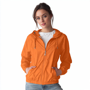 เสื้อแจ็คเก็ตกันลมน้ำหนักเบาสำหรับผู้หญิง เสื้อกันฝนสำหรับผู้หญิง เสื้อโค้ทกันลมน้ำหนักเบาพับเก็บได้ - Product Image 4