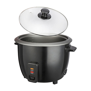 Electric Rice Cooker Stainless Steel 5L Mechanical <b>Control</b> Household Kitchen Appliance with Lid and Spoon 2.8L - Product Image 3