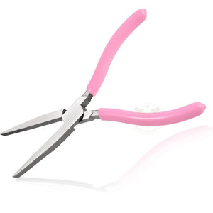 Pince à bec plat de 7,5 pouces de long avec mâchoires dentelées, pince à bec extra longue - Product Image 1