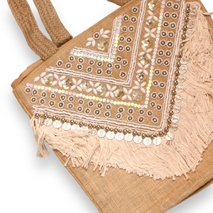 Sacs à main pour femmes, sacs à bandoulière faits à la main, sac fourre-tout perlé par Whimsy Art Craft - Product Image 6