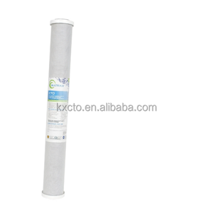 Filtre à charbon de coco certifié NSF et WQA, 100 % coque de noix de coco, pour remplacement annuel du filtre à eau, matériau conforme à la norme certifiée NSF - Product Image 1