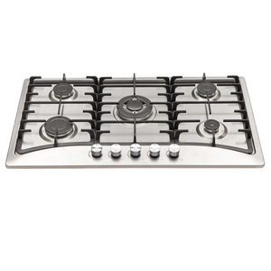 <strong>Professional</strong> 90cm 5-Burner <strong>Gas</strong> <strong>Stove</strong> Stainless Steel Built-In A-Class LPG Battery Household Electric Metal Knobs Hotel Kitchen - Product Image 6
