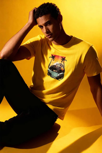 Camiseta '' SOSH 4 '' para hombre, camiseta Sunset Beach - Product Image 3