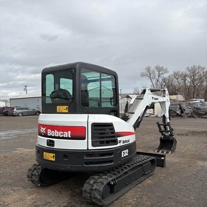 รถขุดขนาดเล็ก Bobcatts E32 พร้อมบุ้งกี๋ขุดดิน รับประกัน 1 ปี สำหรับงานก่อสร้างที่อยู่อาศัย มีขาย - Product Image 3