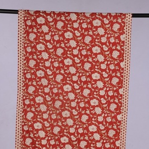 เครื่องประดับแฟชั่นลายสัตว์ทะเล ผ้าฝ้ายออร์แกนิค 100% น้ำหนัก 160 กรัม ผ้าปูโต๊ะพิมพ์ลายบล็อกสีพื้น รุ่น INF10 โดย STUDIO-N - Product Image 4