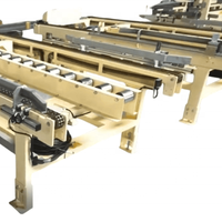 Nouveau module de chaîne de convoyeur de tri de palettes ASRS, plateforme élévatrice robuste, revêtement poudré A6061/SS41/S45C 0.37kW/0.75kW pour entrepôt