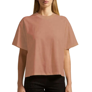 Camiseta Casual de Algodón sin Mangas para Mujer, Talla Grande, Corte Holgado, Cuello Redondo, Transpirable, con Logotipo Bordado, Ecológica - Product Image 3
