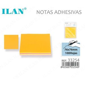 Blocchetti Adesivi 76x76mm 100 Fogli Gialli - Product Image 3