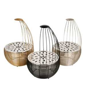 Modern Metal Religious Indian Incense <b>Burner</b> Set Gold Black <b>Silver</b> Aromatherapy Diffuser All Season Use - Product Image 1