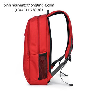 Mochila para portátil personalizable OEM de Vietnam, materiales de PVC, transpirable, con bolsillo oculto, gran capacidad, protectora - Product Image 4