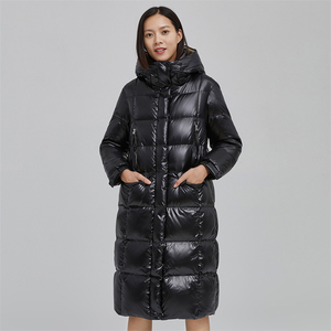 Long Wholesale Outdoor Solid Color Winter <b>Coat</b> Warm Thick Mens Jacket <b>Coat</b> Custom Logo Puffer Jacket - Product Image 1