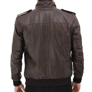 Veste en cuir de qualité supérieure pour homme, style original, en vente en ligne à bas prix - Product Image 3