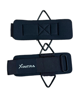 สายรัดข้อมือแบบกำหนดเอง 7 มม. ทำจากนีโอพรีน สายไนลอน หัวเข็มขัดแบบหนา พร้อมห่วงรูปตัว D แบบสามเหลี่ยม ป้องกันการลื่น ใช้กับเครื่องออกกำลังกาย - Product Image 5