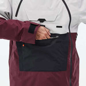 Wholesale Men's Waterproof Ski Aorak Jacket Windproof Hooded Snowboard Wear Thermal Outdoor Winter Sport Skiing Mountain Coat - Product Image 5