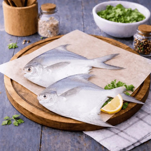 Good Quality Fresh Frozen Silver Pomfret Whole Round Pomfret - Product Image 2
