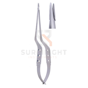 Portaagujas Microquirúrgicos Oftálmicos de Acero Inoxidable, Instrumento de Sutura Microquirúrgica para Cirugía Ocular, Herramienta Médica de SurgiRight - Product Image 6