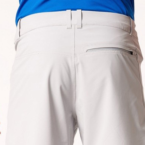 Pantalones Cortos Cargo Oxford Gris Claro para Hombre, Cintura Media, Cierre de Botones, Secado Rápido, Estilo Casual con Logotipo Frontal y Bolsillos - Product Image 4