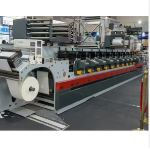 High Speed Flexo <b>Label</b> Printing Machine Labeltech S3 Servo Controlled System for Industrial <b>Label</b> Production - Product Image 5