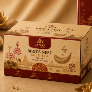 NUEVO Y DE MODA Té de Leche de Nido de Pájaro de 330ml, 80% de Pureza, Esterilizado y Filtrado, en Lata, Marca Privada Datafa, OEM/ODM, Muestra Gratuita, Vietnamita - Product Image 3