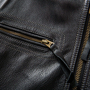 <b>Men</b> <b>Leather</b> <b>Jacket</b> Designed with Durable Material and Modern Style for Casual Wear For <b>Men</b> RL-LJ-268 - Product Image 5