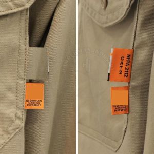 Welding Shirt <b>Men</b> Long Sleeve Workwear Flame Retardant Welding Work Shirt with Waterproof Functions Fire Resistant Welding FR - Product Image 6