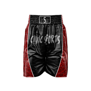 กางเกงขาสั้นฝึกซ้อมมวยไทยแบบสั่งทำ - Product Image 1