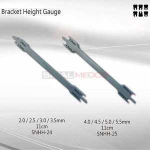 Professional Dental Orthodontic Height Gauge Bracket Manual Measuring Instruments Premium German Stainless Steel - Product Image 4