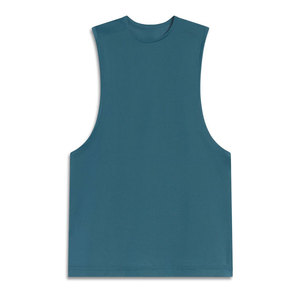 เสื้อกล้ามผู้ชายดีไซน์ใหม่สำหรับฤดูร้อน ผ้าสเตรช คอกลม ตัดเย็บแบบเวสต์ เหมาะสำหรับวิ่ง ออกกำลังกายกลางแจ้ง แฟชั่น ระบายอากาศได้ดี ทรงหลวม แห้งเร็ว - Product Image 1